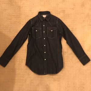Visvim denim shirt new with tags